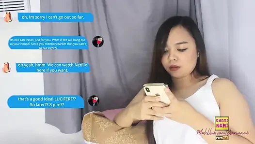 Sharinami dientot habis-habisan dan dicrot di dalam sama orang asing yang dia temui di online