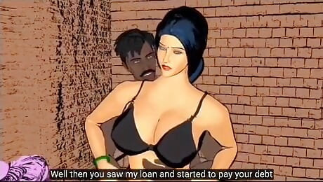 Two men fucked the mistress together