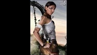 Lara Croft fica com tesão