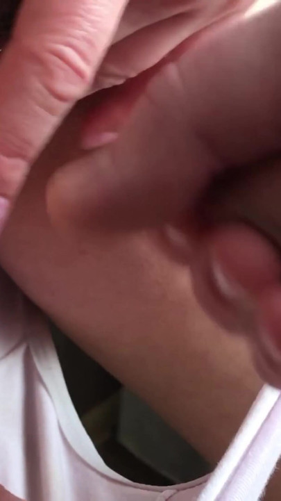 Powerful moment from "At lunchtime, the boss milks my dick. She wants me to cum in her panties. Office sex games. Amateur"