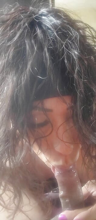 Delicioso sexo oral concluído, eu amo
