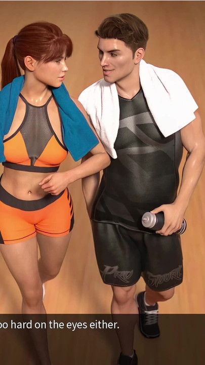 Whispers of Desire 7 Sarah and Alex Went to the Gym with Jessica