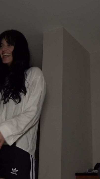 Girlfriend, it doesn't fit in my mouth! Keila Bassi & Yael Stc share a lucky old man's HUGE COCK | Clip 1