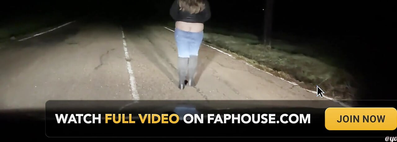 You Can See My Butt Crack While Driving- POV
