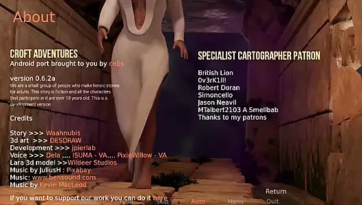 Croft adventure # 2 - Lara went for a spa day but more then just that happend.