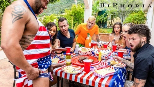 Biphoria - 4th Of July Hot Af Bi Orgy