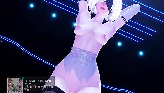 mmd r18 Shake That 2B Butt sex dance ahegao ntr fuck hard fuck dildo 3d hentai sexy bitch