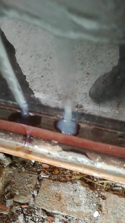Cumshot46. Artistic double cumshot in a window