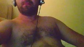 Masturbating Turkey-Turkish Beefy Bear Masturbator