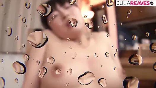 Schätzchen bekommt einen harten fick mit einem dildo und dann einen riesigen schwanz bis zum abspritzen