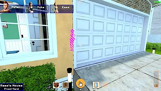 Полный геймплей - моя сексуальная соседка 2, часть 6