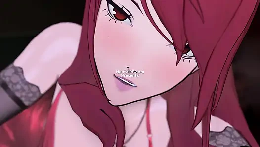 The Love Hotel Saw Everything – Mitsuru on Her Knees, on Her Back, Full.