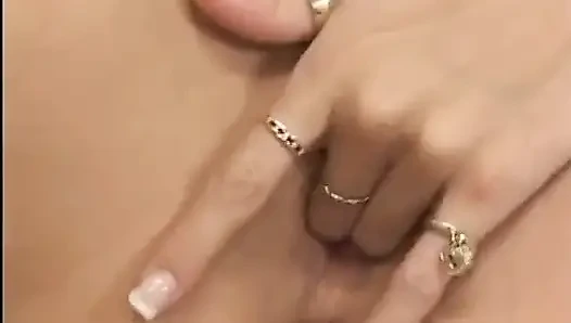 Cute blonde teen fucked from behind by big cock