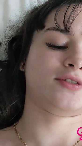 Powerful moment from "Remi Raw - Brand New Petite 5ft 100lbs 18yo White-Latina Teen First Time"