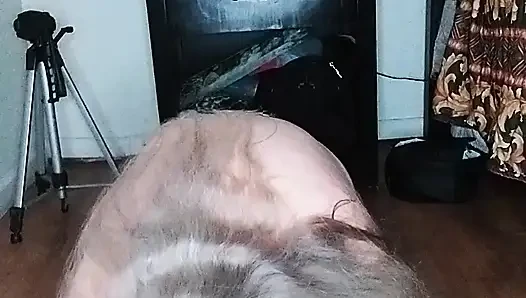 Sexy Mature BBW Does Her Morning Yoga!