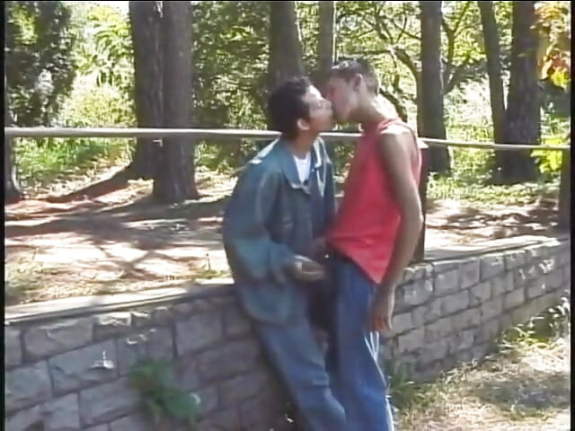 Oh, u skinny boy, fuck me hard on the grass