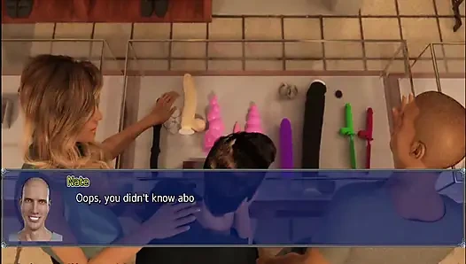 Die büro-ehefrau # 21 - Stacy gab marcus einen handjob und lutschte das sperma ab