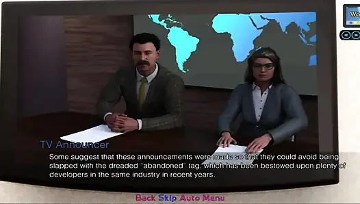 Sunshine Love # 20 - Trisha zeigte Johannes ihr sexy outfit.