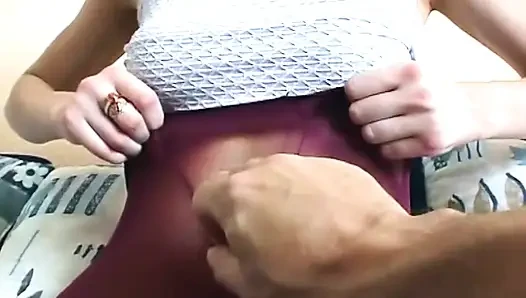Halka açık sakso azdırma ve ıslak parmaklama patlaması