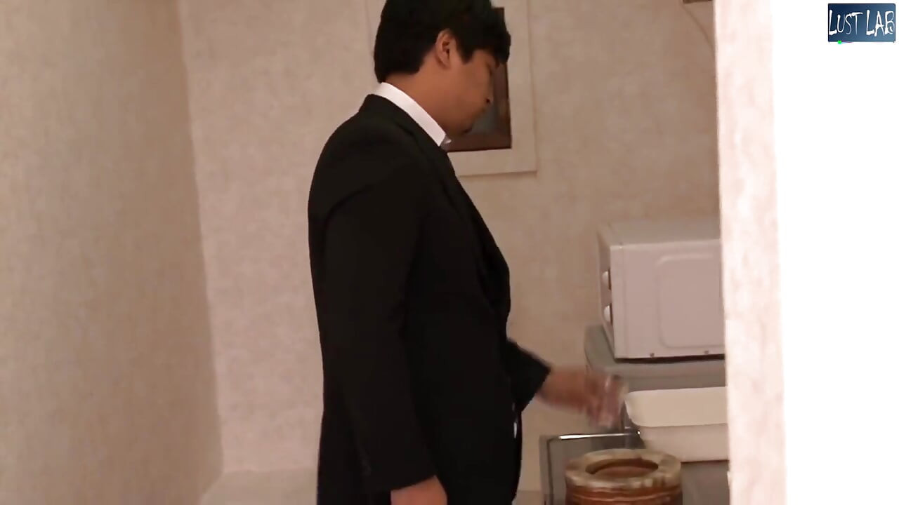 Office Temptation - the Pantyless Coworker Suddenly Undresses Right Before His Eyes Part 2
