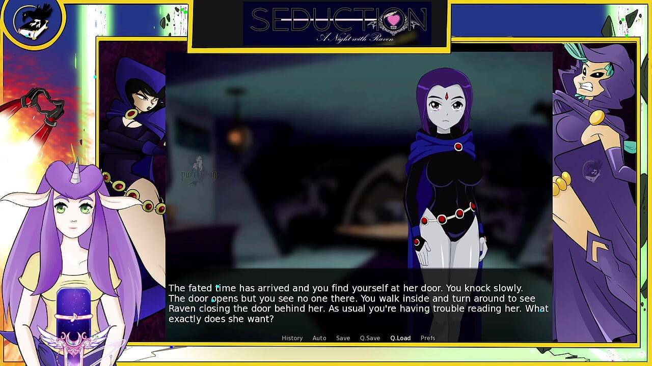 Séduction une nuit avec Raven, jeu complet non censuré
