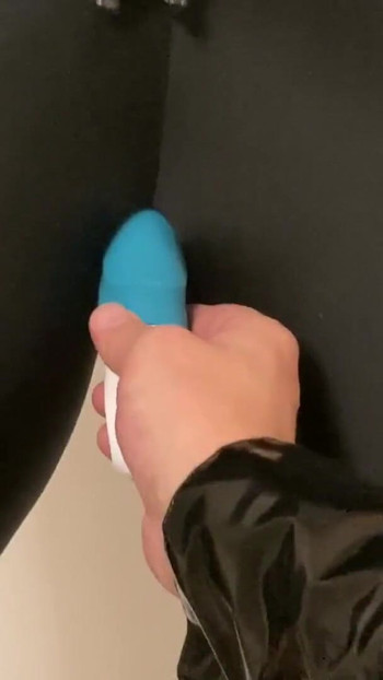Unforgettable moment from "Spandex, Nylons, Heels Pissing and Masturbation Bondage"