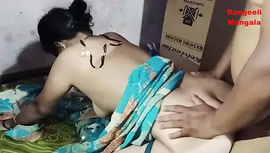 印度家庭主妇mangala的丈夫在做爱后吮吸她的阴户并把精子放在她背上