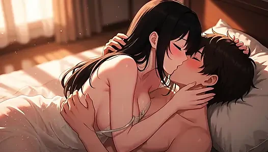 Anime porn: ngentot sama teman sekelasnya