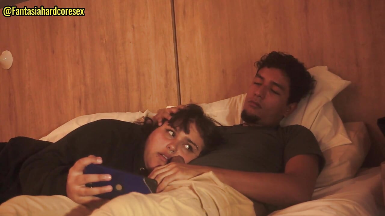 My Stepsister Swallows My Penis After Watching the Movie, They Almost Discovered Us