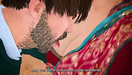 Lonely Bhabhi satisfies her pussy hunger by fucking with landlord's dick