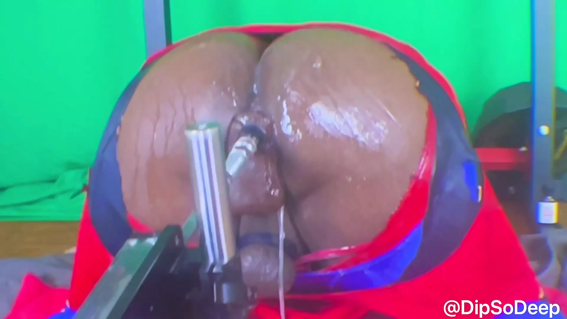 Bubble Butt Gets Stuffed with Rubber Dicks