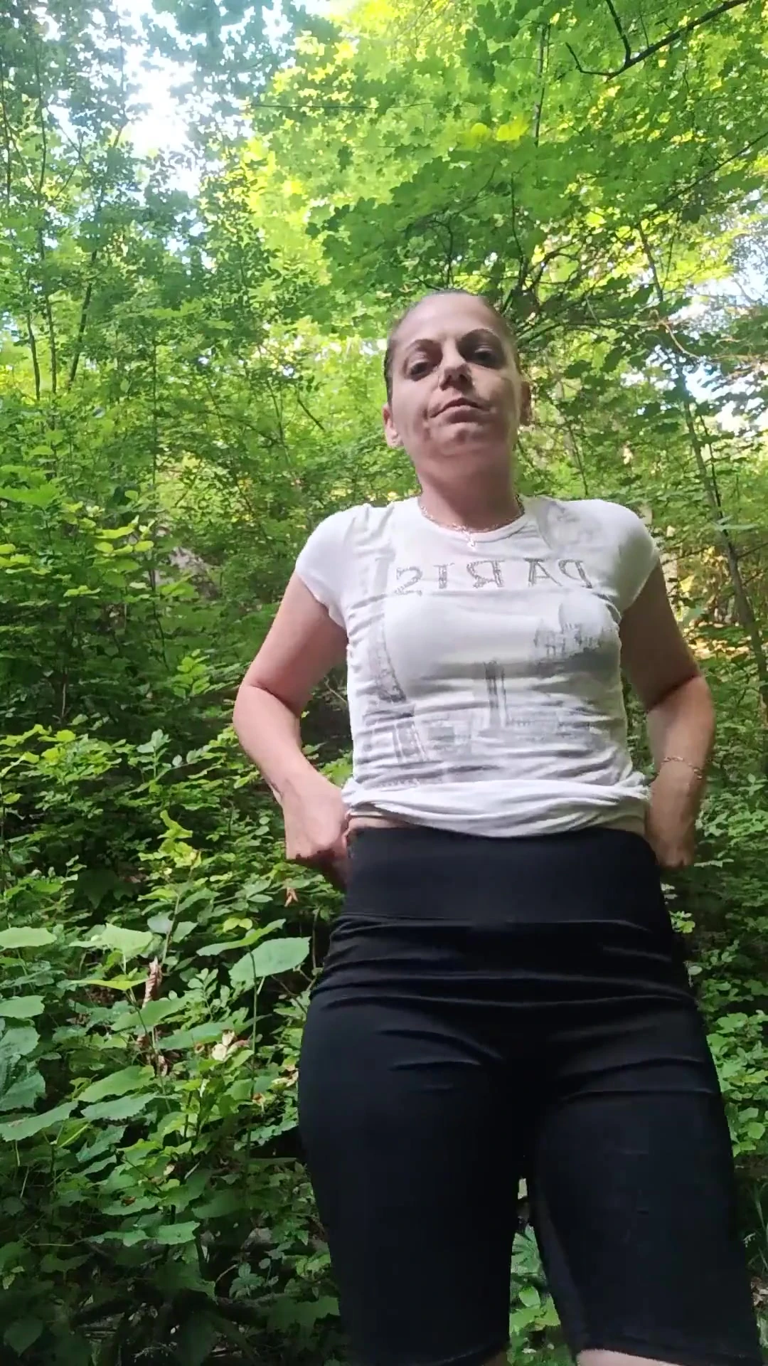 Masturbating in the Woods