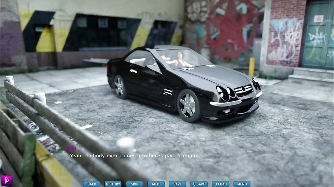 Sexet dame kysser sit crush for første gang - gameplay
