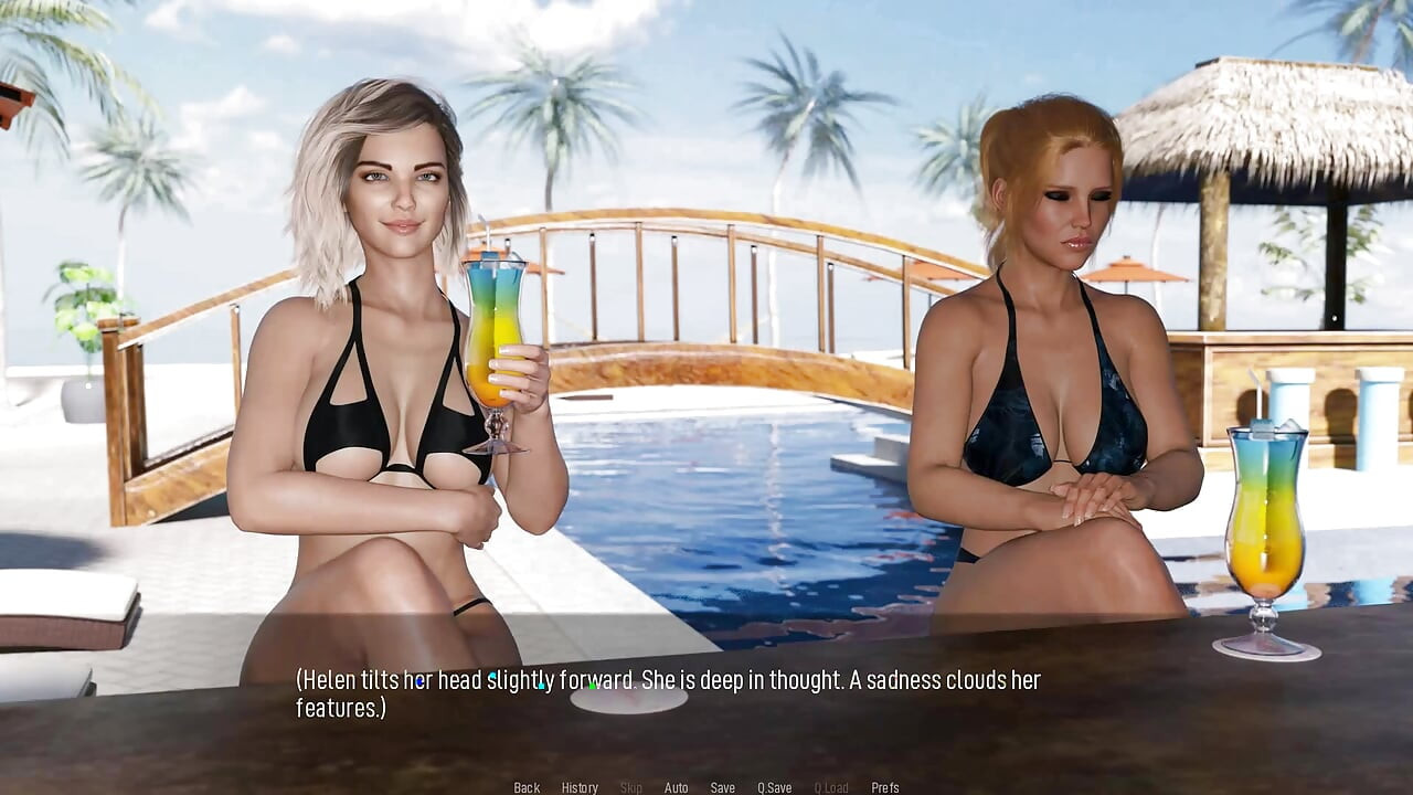 Shared Desires: Sexy Hotwives Topless on the Beach - Episode 2