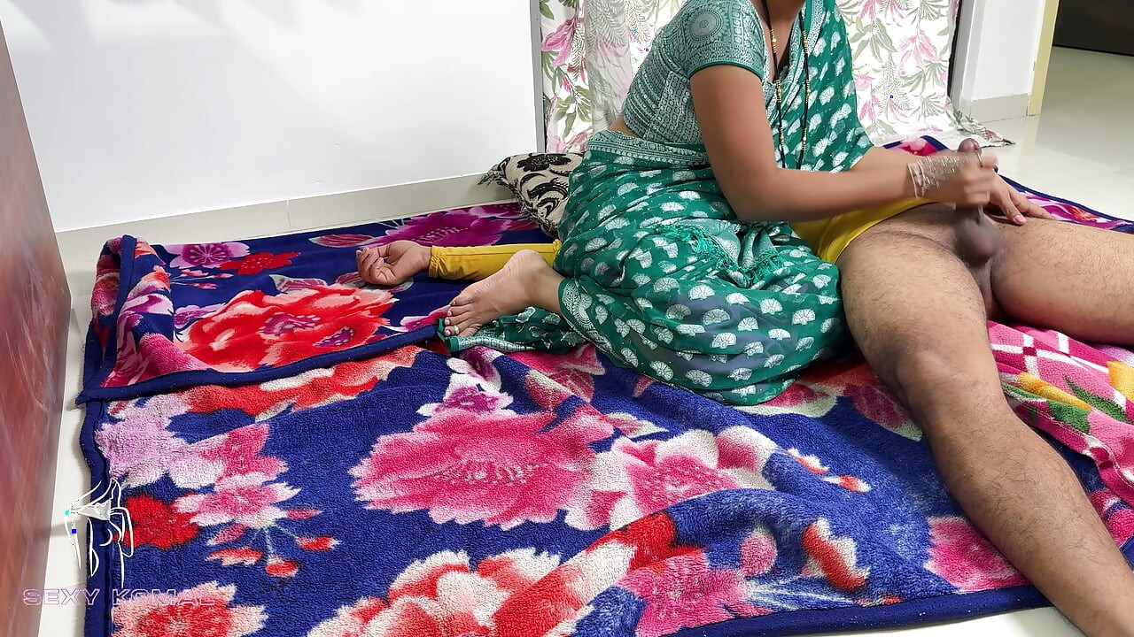 Komal slept on B.Ed., but my husband was very tired, so I refused to him, then I went to the hall to from my brother-in-law's land.