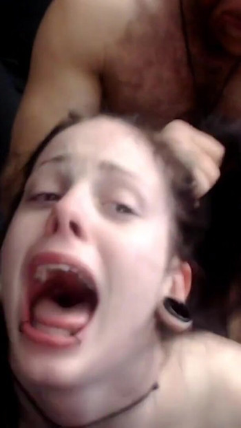 Jaw-dropping moment from "Violette Black crazy rough sex session"