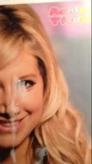 Sperma eerbetoon aan Ashley Tisdale!