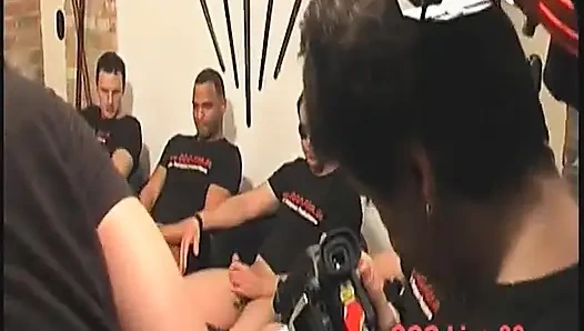 Ggg John Thompson - Adina Gangbang Live Orgy Fuckfest