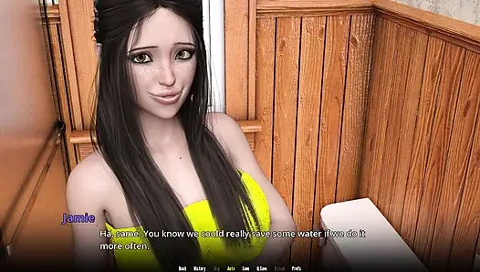 Wvm - Моя Подруга-транс Делает Мне Грязный Минет В Подвале