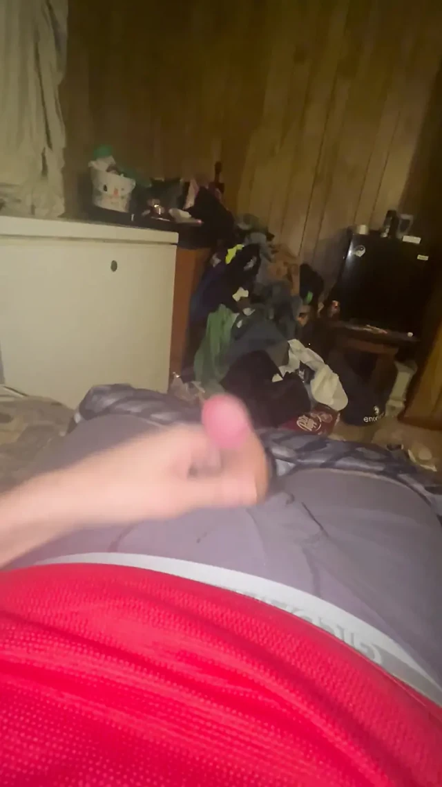 Straight curious country guy cumshot