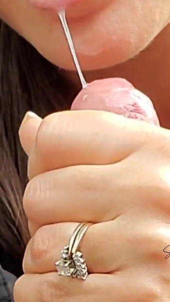 Captivating moment from "Cum Overload... squirting, pumping and dripping loads"