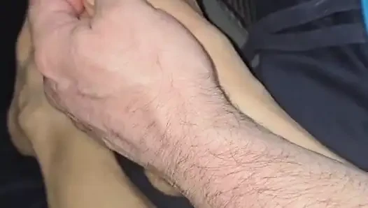 Melove Long Toes are Getting a Pedicure from Daddy