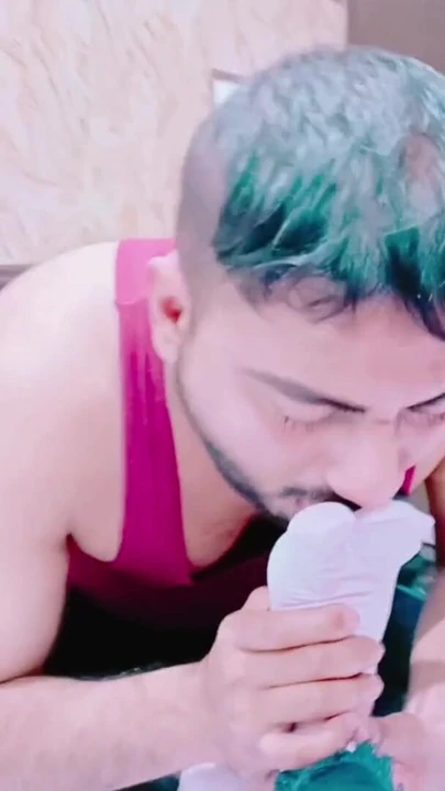 Emotional moment from "Goddess Fatima Sock Lick"