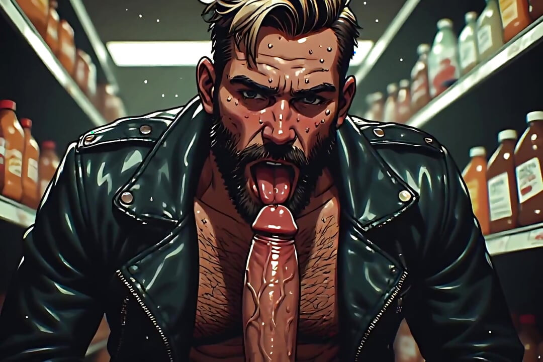 Convenience Store Sucking Art