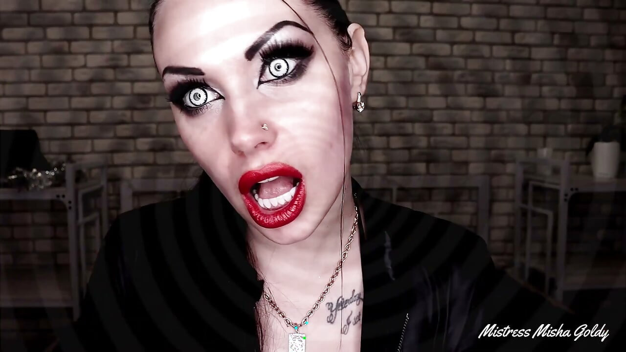 Give your cum and soul to my demonic red lips