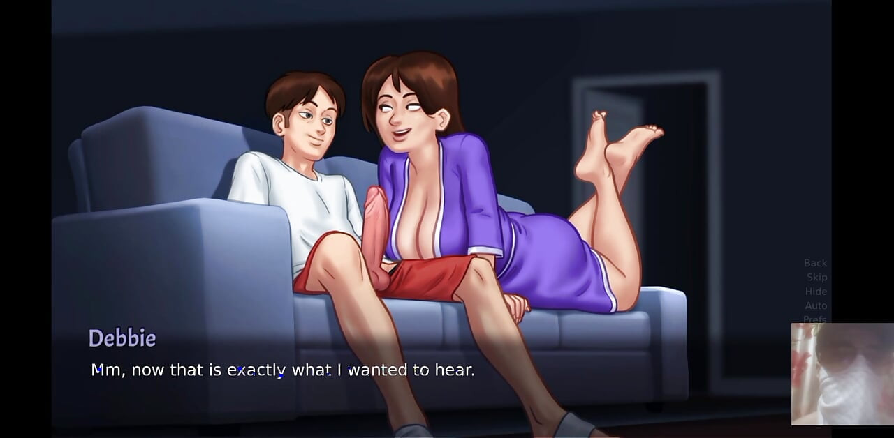 "SUMMER TIME SAGA"NEW UPDATE! HOT STEP-MOM DEBBIE CAUGHT ME JERKING!