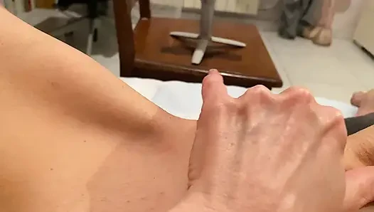 Bakış açısı sonunda acı ve ıslak mastürbasyon ve final