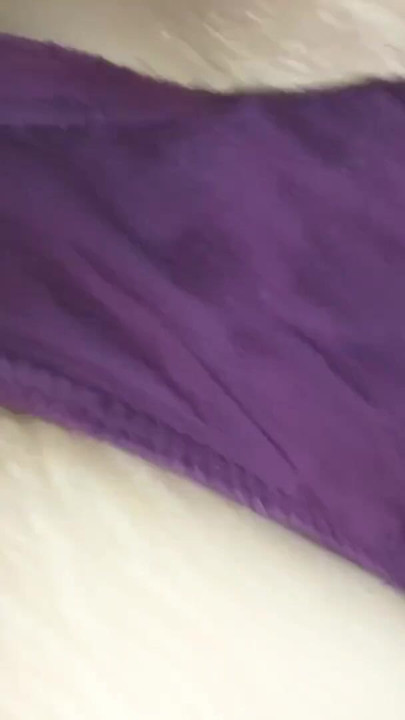 I slid my sister-in-law's panties and tights and rubbed her pussy and ass, wet pussy became | Clip 1