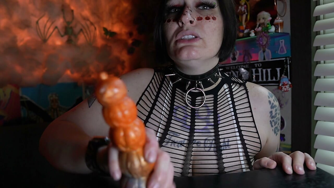 Dani Gives You Nice Edging Before A Halloween Party POV