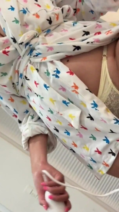 Helping Stepmom Epilate Her Tight Bikini Zone Makes Step Son Explode Down Her Throat | Clip 1